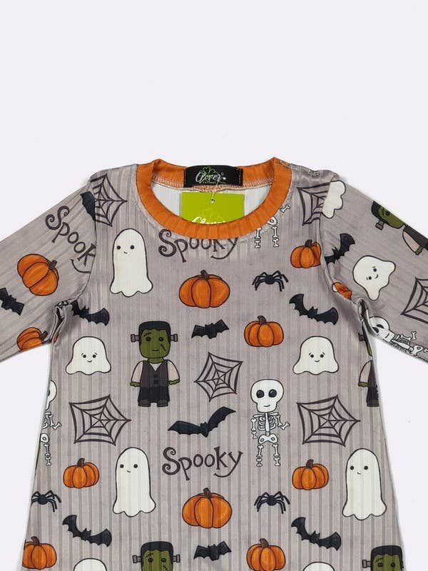 Spooky Boy Romper Halloween