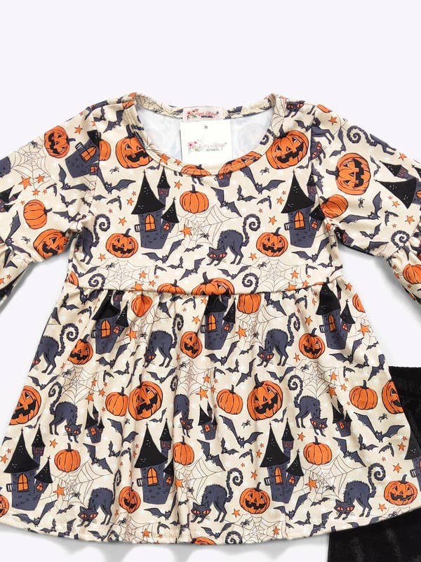 Vintage Halloween Girls Set