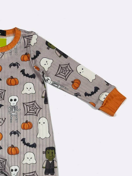 Spooky Boy Romper Halloween