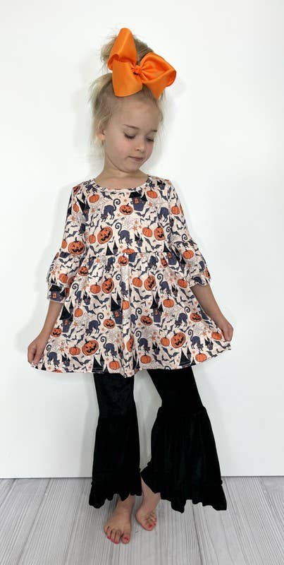 Vintage Halloween Girls Set