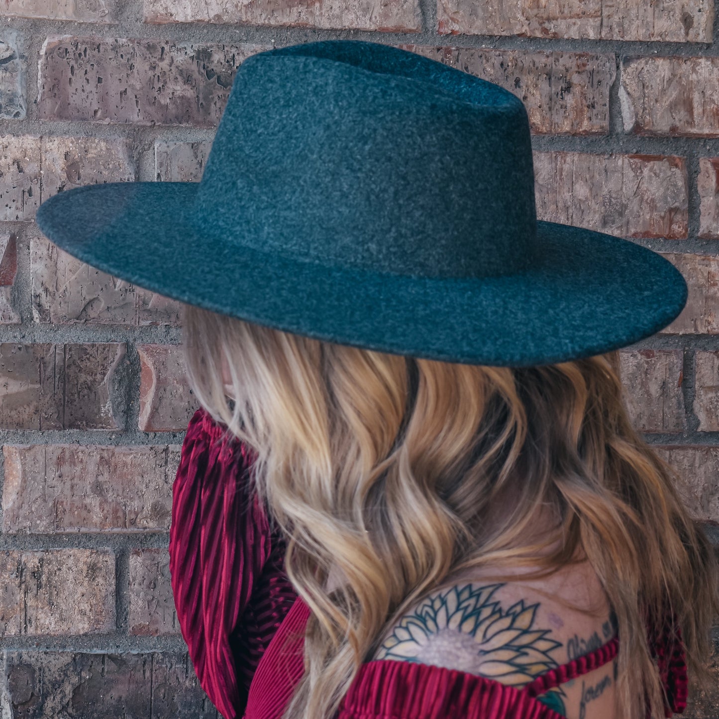 Felt Wide Brim Hat