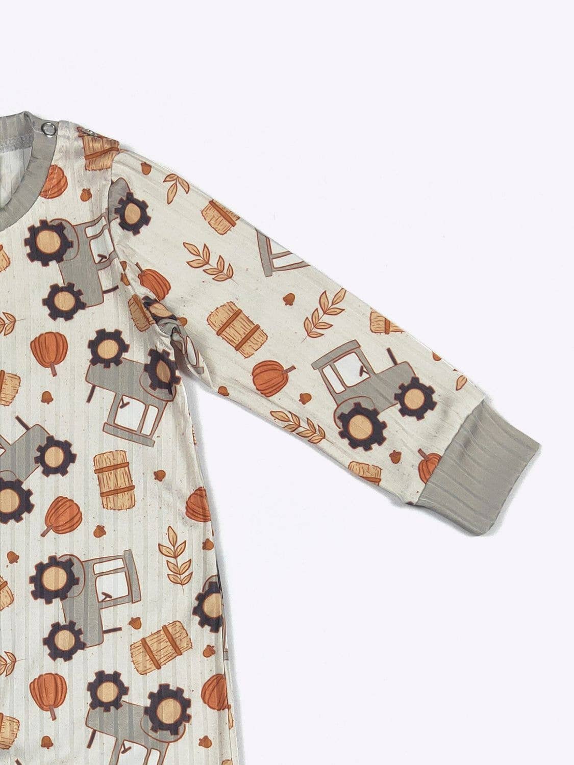 Harvest Tractor Boy Romper