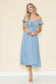 Anjel Ruffled Gingham Dress