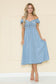 Anjel Ruffled Gingham Dress