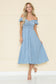 Anjel Ruffled Gingham Dress