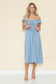 Anjel Ruffled Gingham Dress