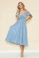 Anjel Ruffled Gingham Dress