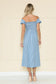 Anjel Ruffled Gingham Dress