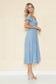 Anjel Ruffled Gingham Dress